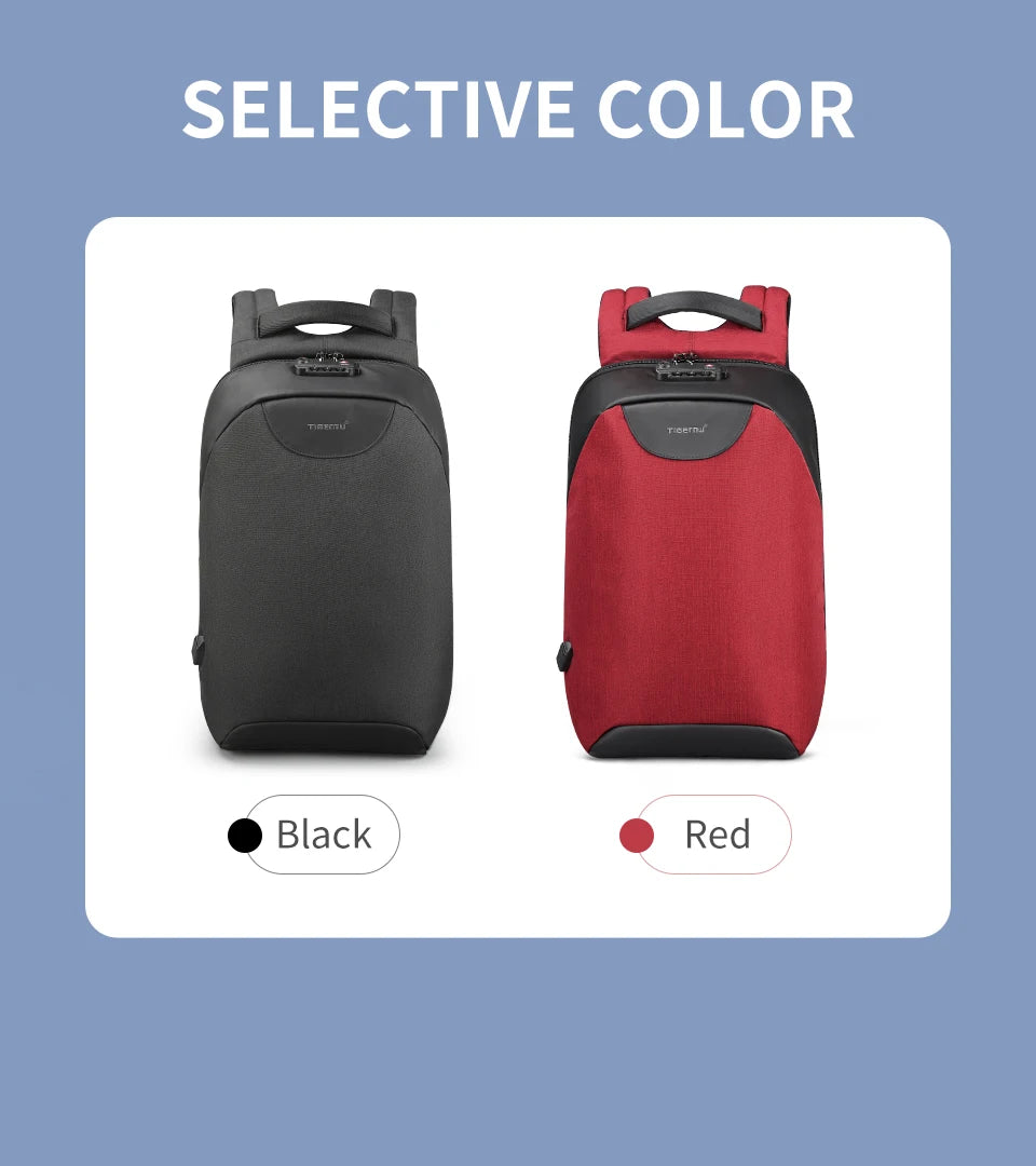 Tigernu Anti Theft Backpacks For Men For Women No Key TSA Lock Backpack 15.6inch Laptop Backpack Schoolbag For Teenager Knapsack - AMULET RING STORE