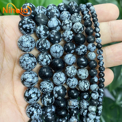 Natural Stone Beads Round Agates Turquoises Amazonite Quartz Lava Tiger Eye Beads