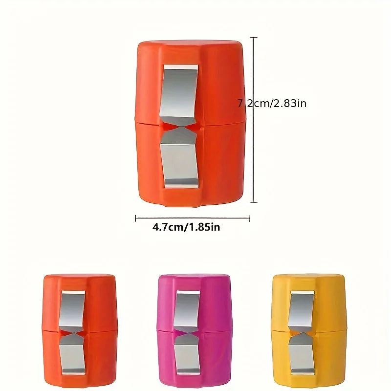 3pcs Stainless Steel Eggshell Separator - Quick Peel & Yolk Splitter, Durable Kitchen Baking Essential with Easy-Grip