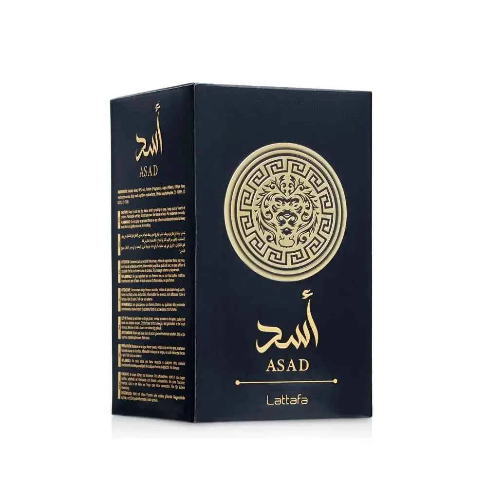 Lattafa Asad Eau De Perfum for Men & Women | Long-Lasting Arabian Fragrance | 3.4 Oz / 100ml | US Stock Best Gift