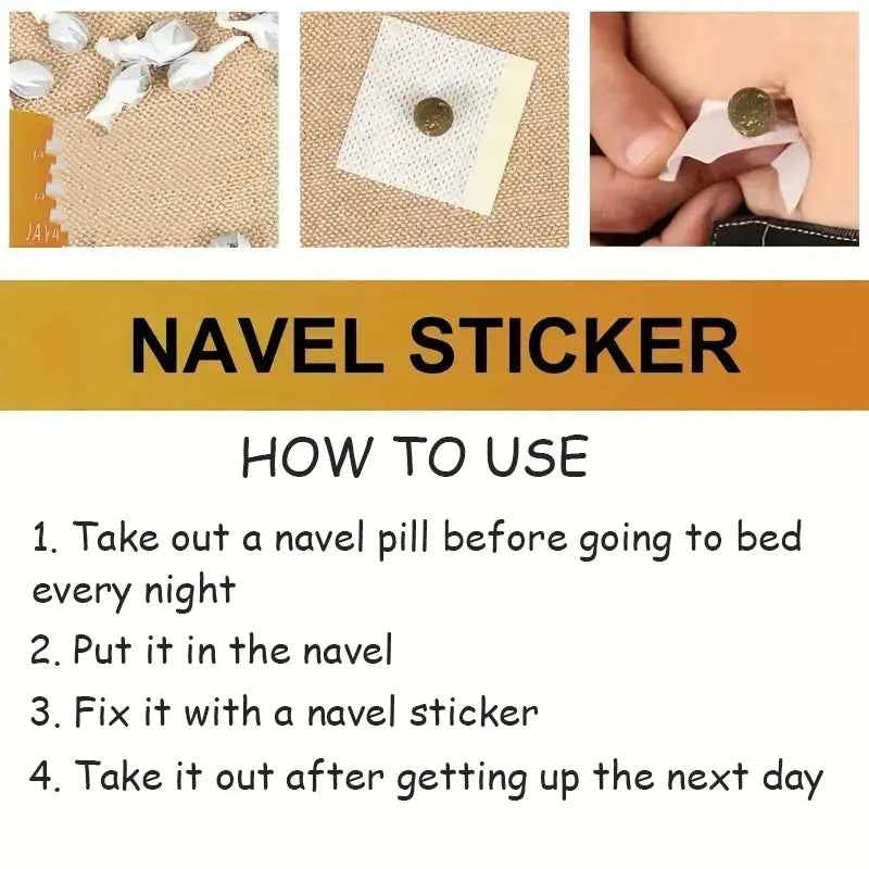 Honey Belly Toning Pill Fast Burning Fat Lymphatic Improve Stomach Body Shaping Patches Belly Slimming Stickers for Female Male