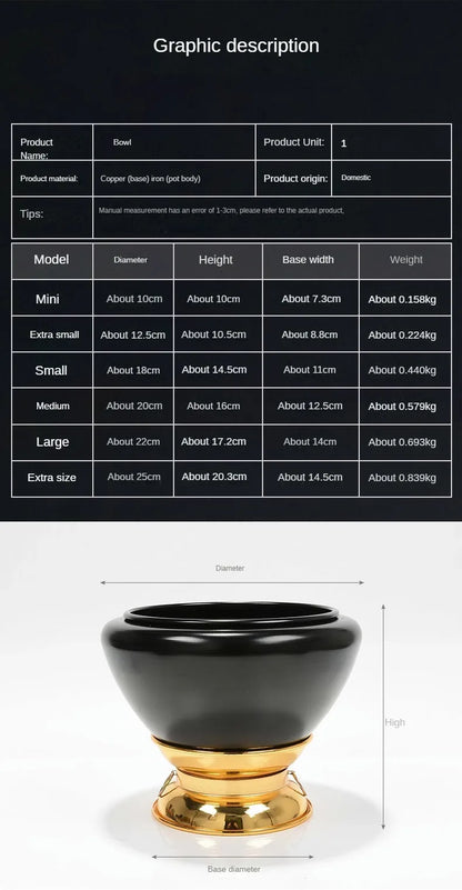 Buddhist Nepal Singing Bowl Sound Healing Therapy Tibetan Singing Bowls Meditation Massage Yoga Chakra Percussion Instruments - AMULET RING STORE