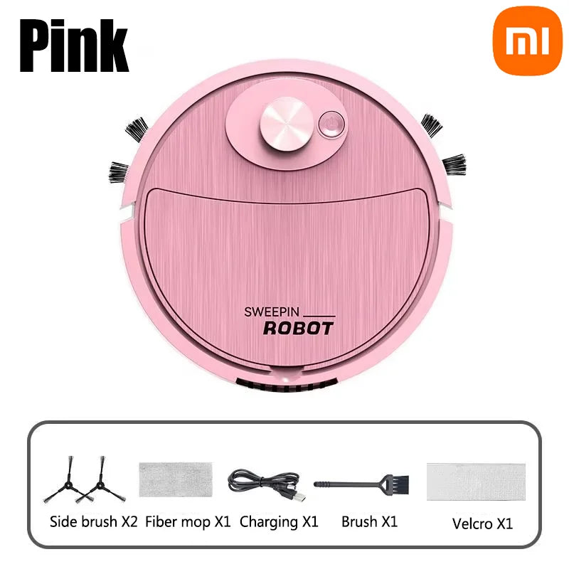 Xiaomi MIJIA 3-in-1 Smart Sweep Robot Suction Power Fully Automatic Home Cleaning Machine 로봇청소기 USB Charge Smart Cleaner - AMULET RING STORE