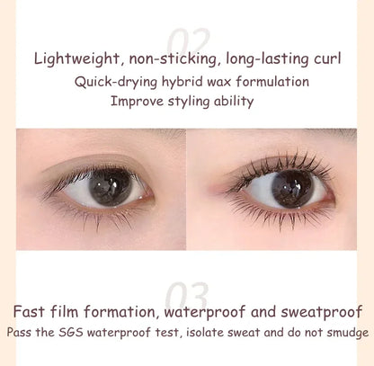 Judydoll Mascara Lash Lengthening Curling Thick Mascara Non-smudg Natural Waterproof Quick Dry Long Lasting Eye Makeup Cosmetics - AMULET RING STORE