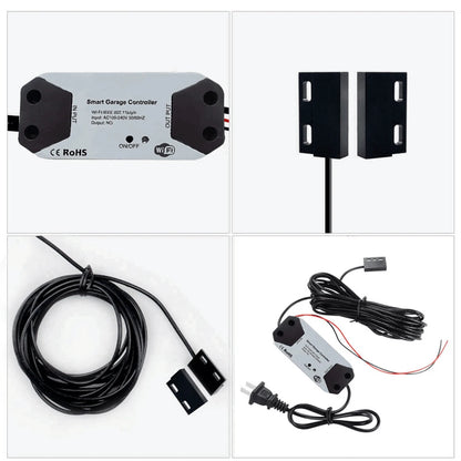 Tuya WiFi Switch Garage Door Controller Smart Door Opener Work with Alexa Google Home Smart Life Tuya APP Control No Hub Require - AMULET RING STORE
