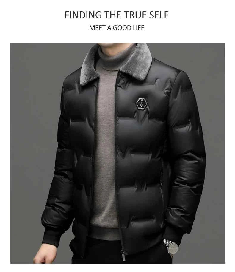 2024 Winter jackets men high quality fashion Warm Jacket Casual thicken Parkas Men's Winter Jackets Warm coat male size L-5XL