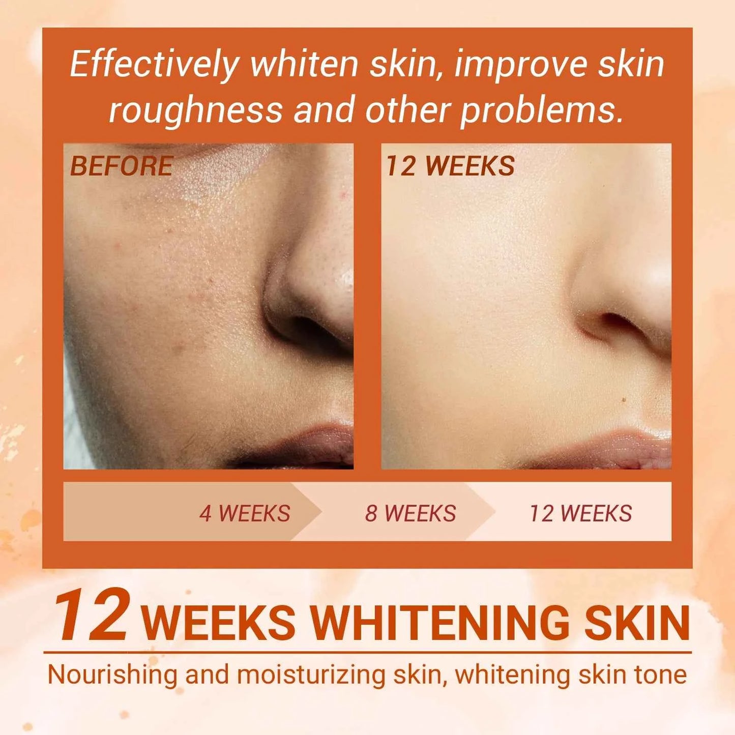 EELHOE Collagen Facial Spray 50ml Moisturizing Skin Elasticity Vitamin C Repair Facial Skin Niacinamide Whitening Facial Care