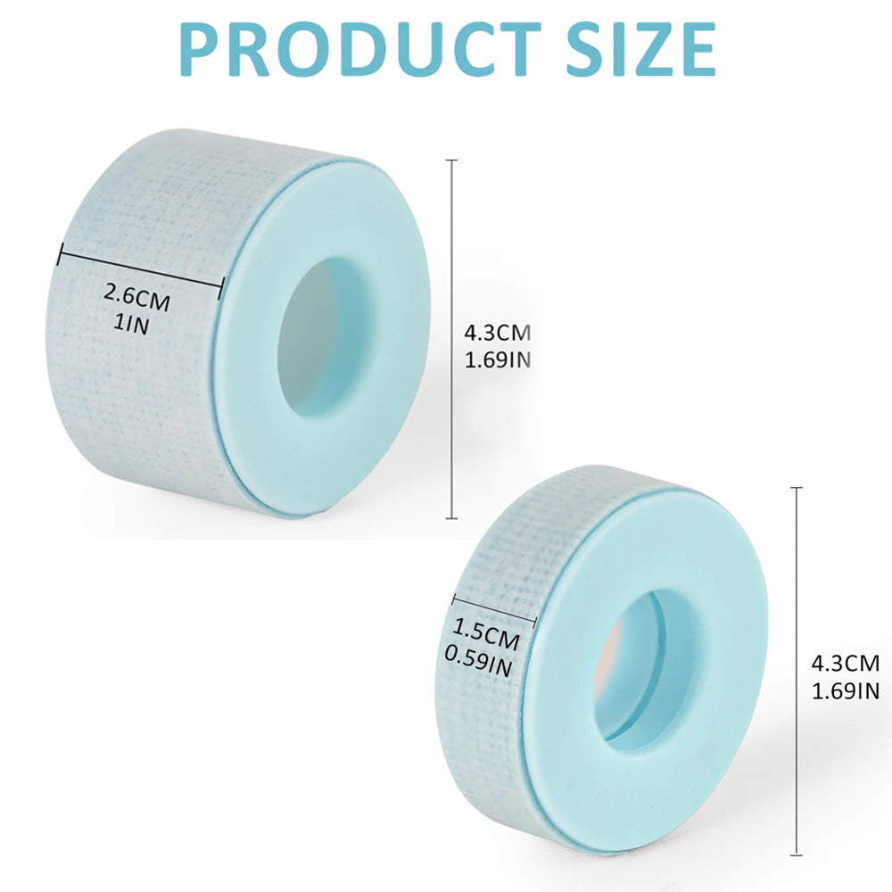 2/4PCS Micropore Eyelash Tape Lashes Lifting Tapes Under Eyes Breathable Easy To Tear Medical Tapes Eyelash Extension Supplies - AMULET RING STORE