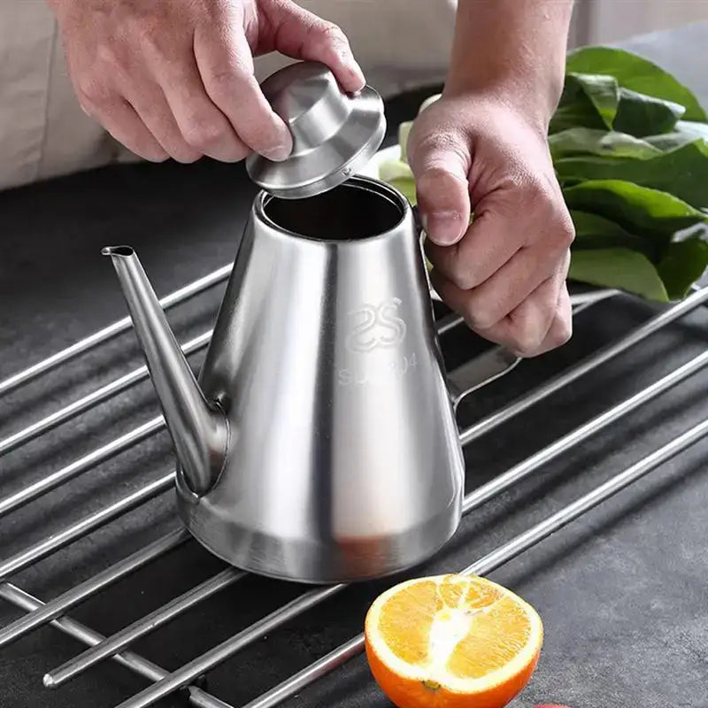 Stainless Steel Oil Dispenser Bottle - AMULET RING STORE