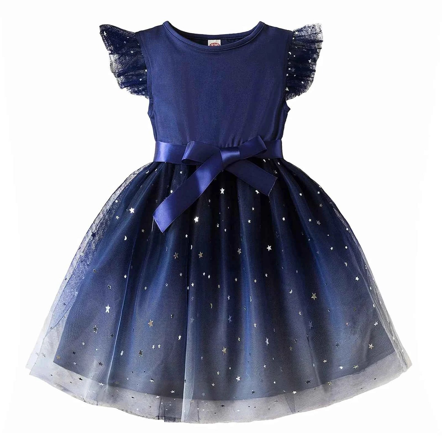 Princess Girls Cosplay Dress Clothes Kids Party Wedding Carnival Birthday Party Princess Evening Tutu Dresses Toddler 2-6Y