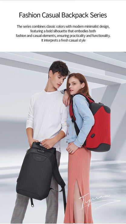 Tigernu Anti Theft Backpacks For Men For Women No Key TSA Lock Backpack 15.6inch Laptop Backpack Schoolbag For Teenager Knapsack - AMULET RING STORE