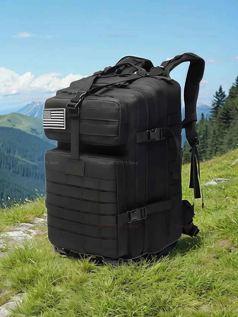 Outdoor tactical backpack - With a large waterproof capacity and lightweight design, this backpack is suitable for hiking trips.