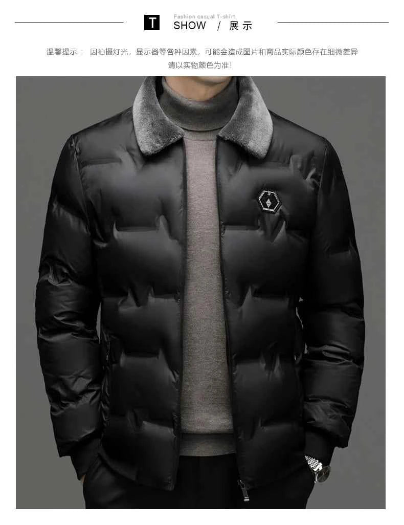 2024 Winter jackets men high quality fashion Warm Jacket Casual thicken Parkas Men's Winter Jackets Warm coat male size L-5XL