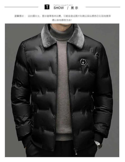 2024 Winter jackets men high quality fashion Warm Jacket Casual thicken Parkas Men's Winter Jackets Warm coat male size L-5XL