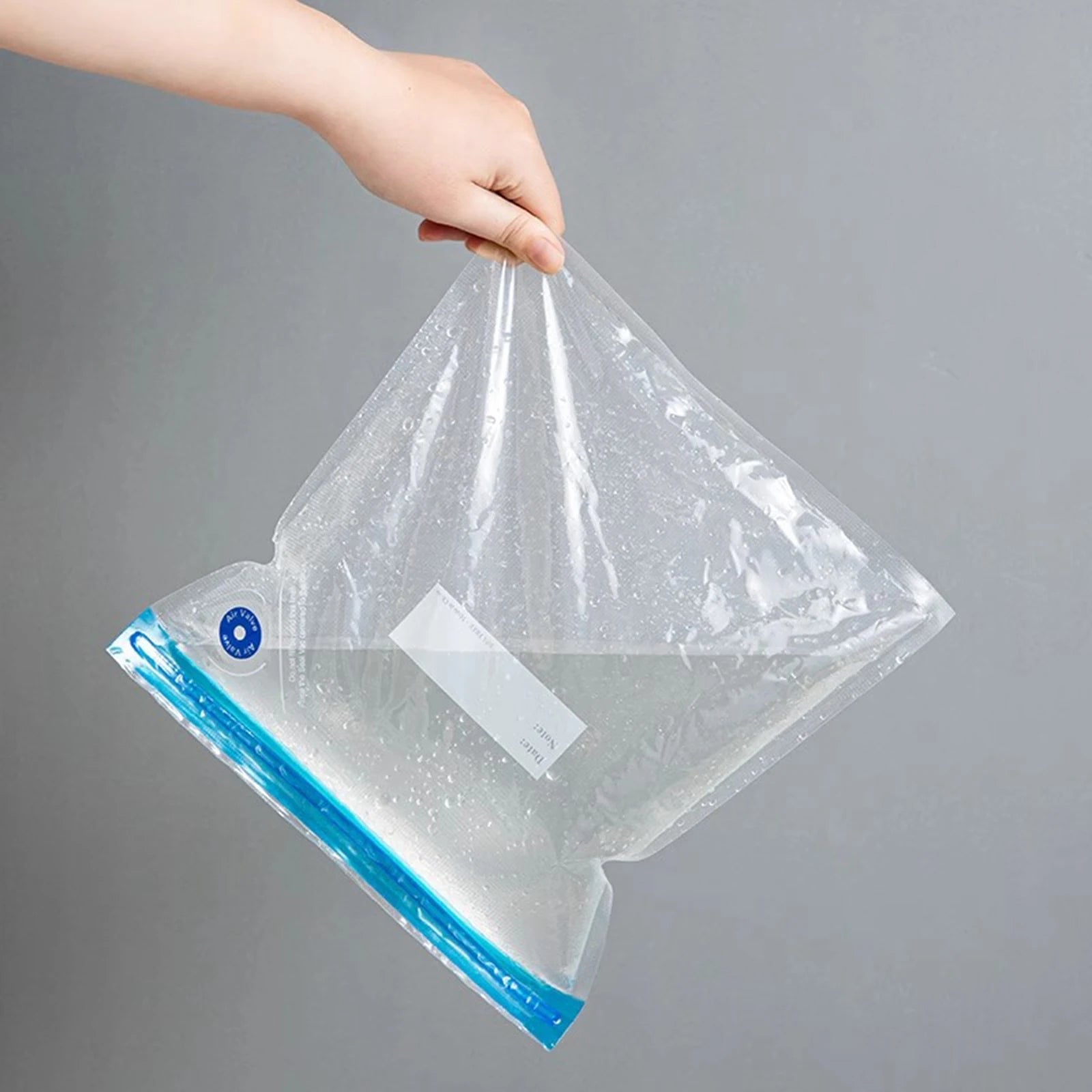 Reusable vacuum food storage bag zipper bag set USB electric pump vacuum sealing bag and manual pump vacuum bag - AMULET RING STORE