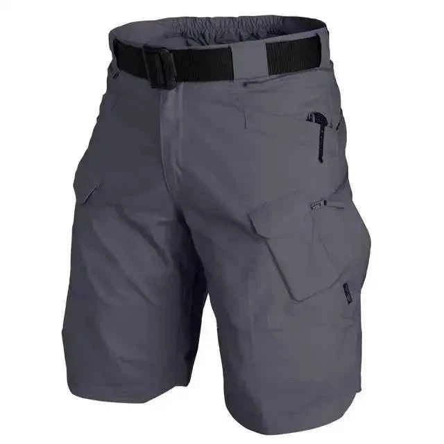 Summer Outdoor Tactical Cargo Shorts for Men - Waterproof, Multi-Pocket, Plus Size Hiking and Camping Urban Shorts