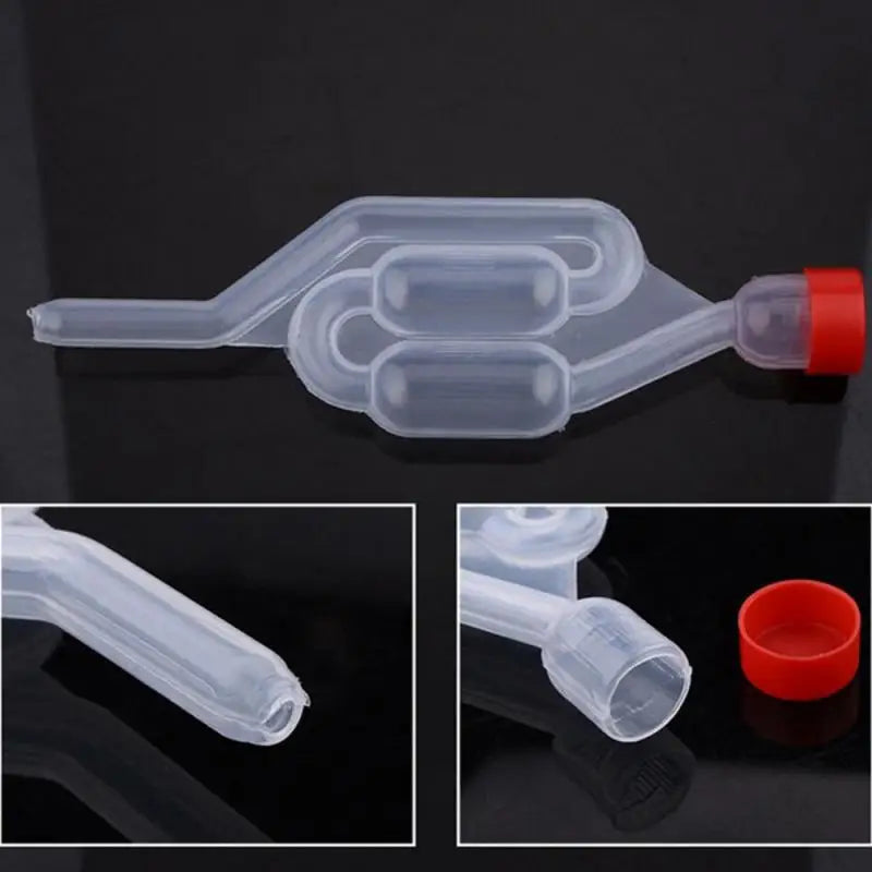 Air Lock Valve S-Shape Airlocks Fermentation Home Brewing Bubble Exhaust ECO-Friendly Beer Wine Stopper Fermenter Seal Valve - AMULET RING STORE