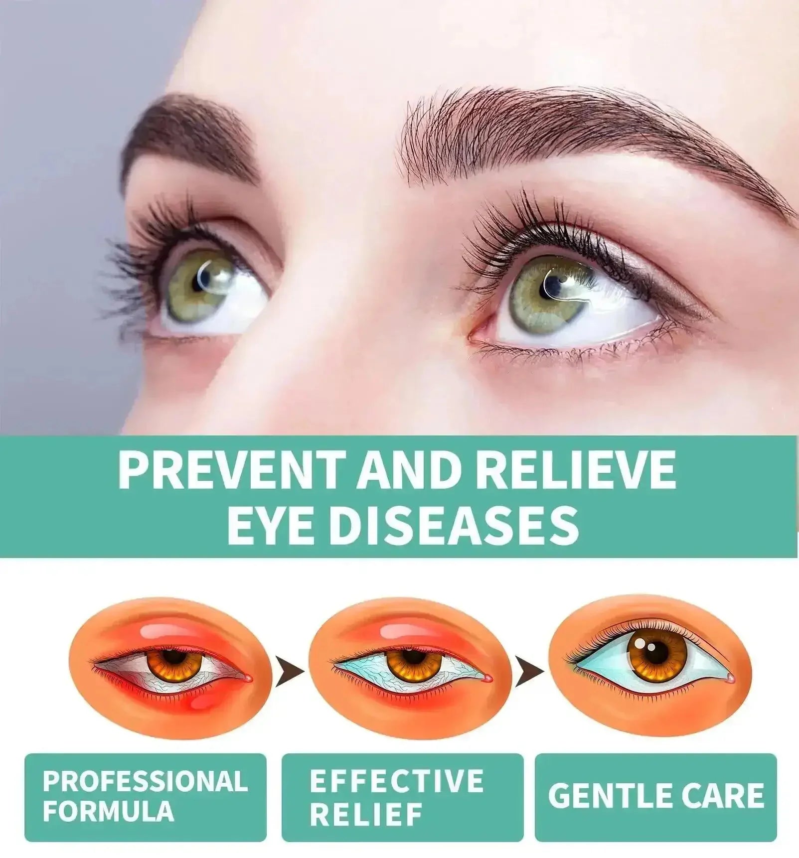 Vision Enhance Roller Promotes Clearer Eyesight Mild Relax Massage Reduce Discomfort Relieve Dryness Eye Fatigue Health Eye Care - AMULET RING STORE