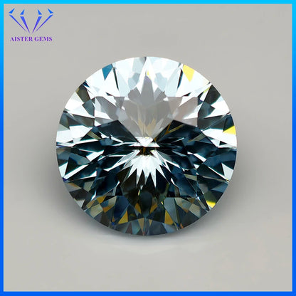 New 5A Quality Round Colored Empire Cut Cubic Zirconia Stones Loose Gemstone for Jewelry Making