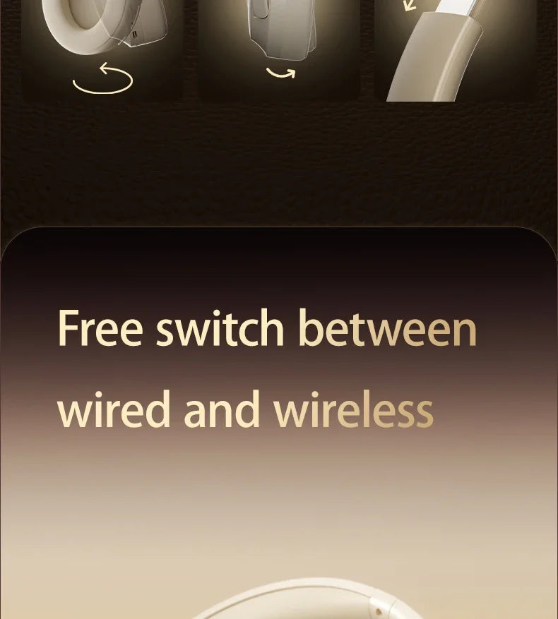 Acer Headphones Wireless Earphones Head Tracking 3D Spatial Audio -42dB ANC Bluetooth 5.4 HIFI Headset ENC HD Mic Low-Latency