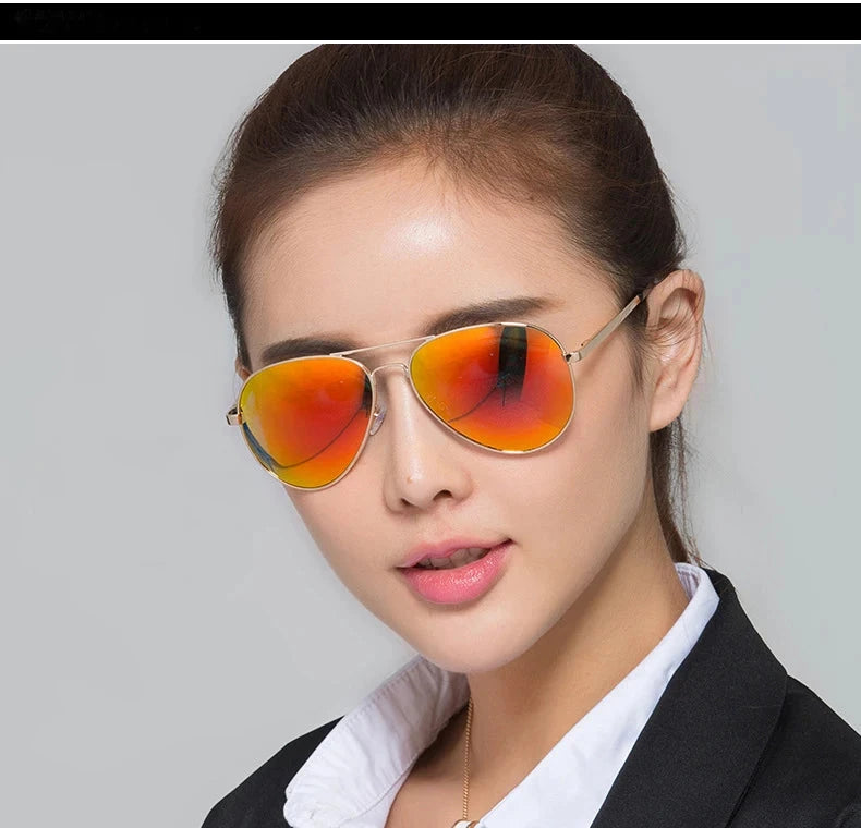 Blenders True Color Male and Female Pilot style Polarized Sunglasses Large Trendy Fashion Sunglasses