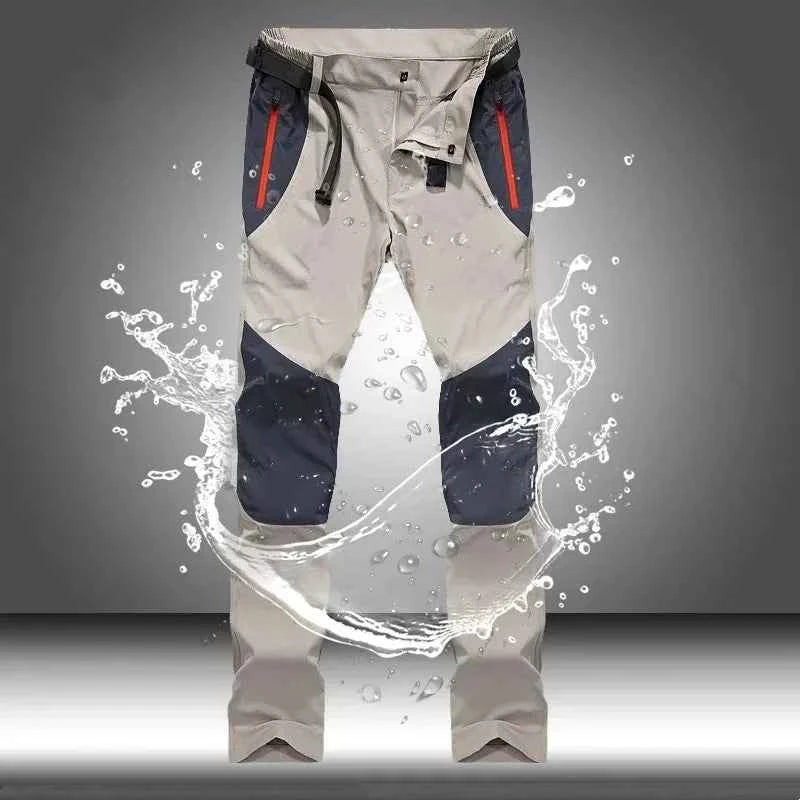 Tactical Waterproof Cargo Pants Men Spring Summer Quick Dry Long Trousers Outdoor Sports Trekking Camping Fishing Pants 4XL