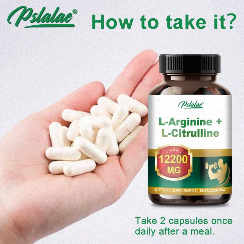 Creatine Monohydrate Capsules - Promotes Muscle Growth, Improves Endurance and Performance, Energy Support - 120 Capsules - AMULET RING STORE