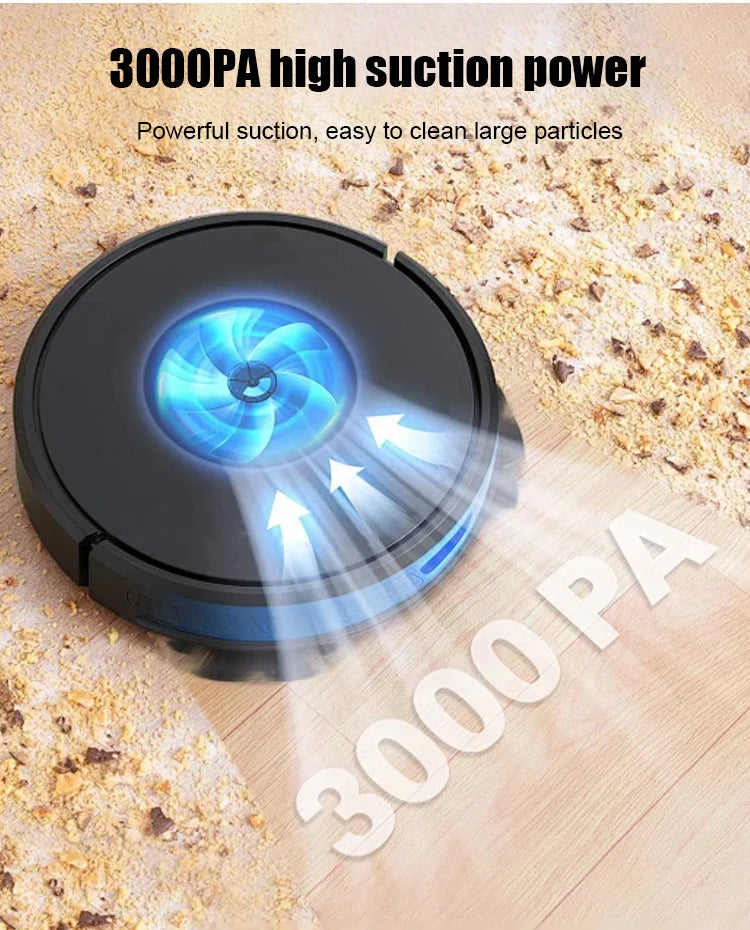 Household Fully Automatic High Suction Intelligent Vacuum Cleaner USB Charging Low-noise Sweeping Robot