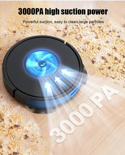 Household Fully Automatic High Suction Intelligent Vacuum Cleaner USB Charging Low-noise Sweeping Robot