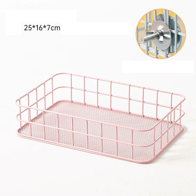 Hanging Rat Ledge Metal Ferret Hammock Squirrel Cage Bed Small Animal Habitat Hamster Sugar Glider Rat Cage Platform Accessories