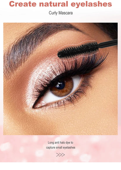 Waterproof 4D Diamond Shine Volume Curl Mascara Luxury Style Smudge-proof Eye Makeup for All Skin Types Eye Cosmetics - AMULET RING STORE