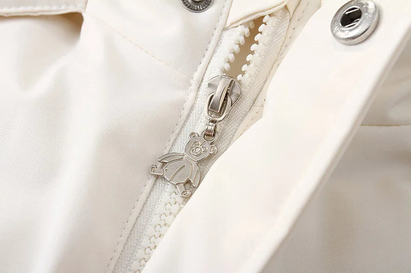 -30 Winter Baby Clothes Thicken Warm Jumpsuits Snowsuits Girl Boy Hooded Jacket Waterproof Rompers Ski Suits Kids Coat Outerwear - AMULET RING STORE