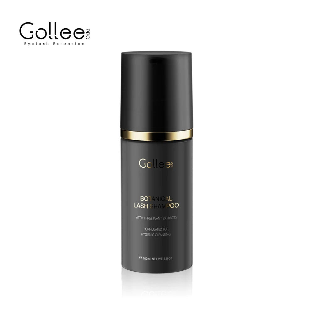 Gollee Clean Eyelash Glue Lash Foam Kit Eyelash Cleaning Foam 50ml/100ml Brush Shampoo Eyelash Extension Cleaning Gentle Makeup - AMULET RING STORE