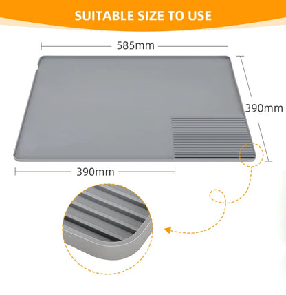 Coffee Tamper Mat Espresso Portafilter Station Silicone Bar Machine Pad Rubber Anti Slip Bar Kitchen Barista Tools Accessories - AMULET RING STORE