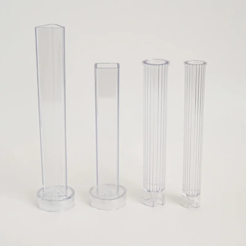 Striped Column Candle Mold Triangle Rectangle Pillar Plastic Mold DIY Candle Making Kit Forms Mold For Home Decoration - AMULET RING STORE