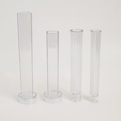 Striped Column Candle Mold Triangle Rectangle Pillar Plastic Mold DIY Candle Making Kit Forms Mold For Home Decoration - AMULET RING STORE