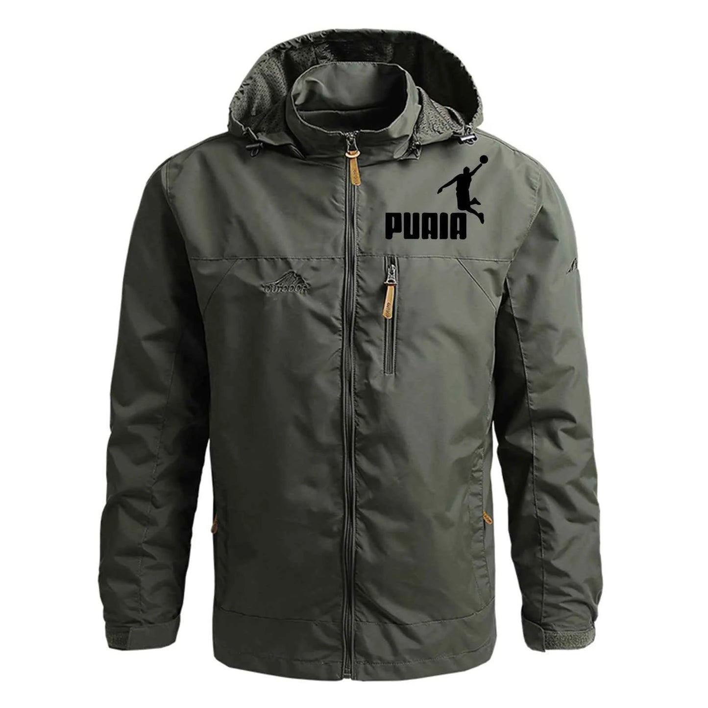 2024 Winter Jacket Fashion Coat Hoodies Camping Hiking Jacket Men's Casual Waterproof Jacket Windbreaker Men Outerwear