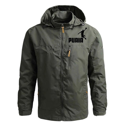 2024 Winter Jacket Fashion Coat Hoodies Camping Hiking Jacket Men's Casual Waterproof Jacket Windbreaker Men Outerwear