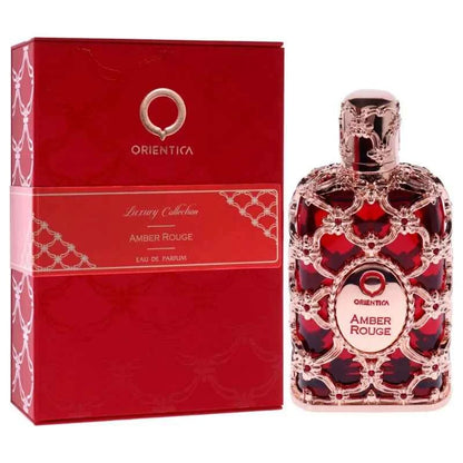 Orientica Amber Rouge 80ml Eau De Parfum Spray Luxurious Unisex Fragrance with Amber and Seaweed