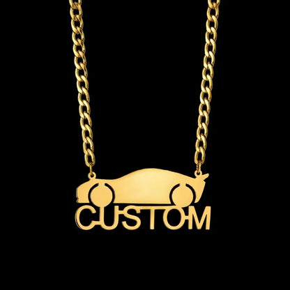 Custom Name Necklace 5mm Nk Chain Stainless Steel Jewelry For Women Personalized Chains Christmas Gift New Year Accessories