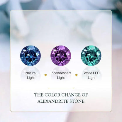 ALLNOEL 925 Sterling Silver Alexandrite Ring For Women Exquisite Style Fashionable Engagement rings Wedding Luxury diamond ring
