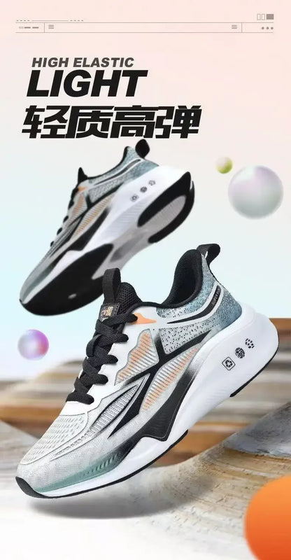 Running & Walking Men's Shoes - Lace-up, Lightweight, Comfortable & Breathable Tennis Sneakers - AMULET RING STORE