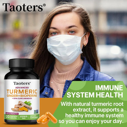 Ginger Root, Black Pepper Extract, Supports The Immune System, Digestive System, Cardiovascular Health, Balances Blood Sugar