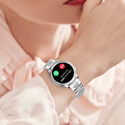 Smartwatch Women 1.32-inch IPS Screen Custome Watch Face BT Calls AI Voice Assistant Female Menstrual Period Management Mointor