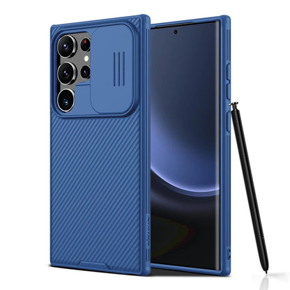 Nillkin Case For Samsung Galaxy S25 S24 S23 S22 Ultra Plus FE A55 A35 Slide Pro Camera Slim Rugged Phone Thin Shockproof Cover - AMULET RING STORE