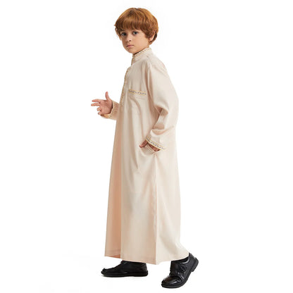Muslim Clothes Man Shirt Man Islamic Caftan Men Eid Ramdan Cardigan Abaya Long Dress Islamic Saudi Arabic Musulman Robe Clothes