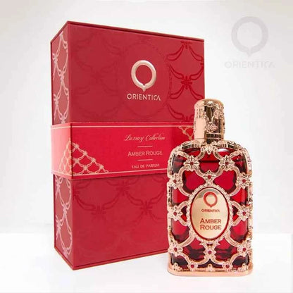 Orientica Amber Rouge 80ml Eau De Parfum Spray Luxurious Unisex Fragrance with Amber and Seaweed