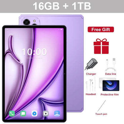 Original Pad 7S Pro Tablets Global Edition 22GB+2TB Android 15 Tablet PC 5G Dual SIM 10000mAh 10.1" HD WiFi Gaming Kids Tab PC
