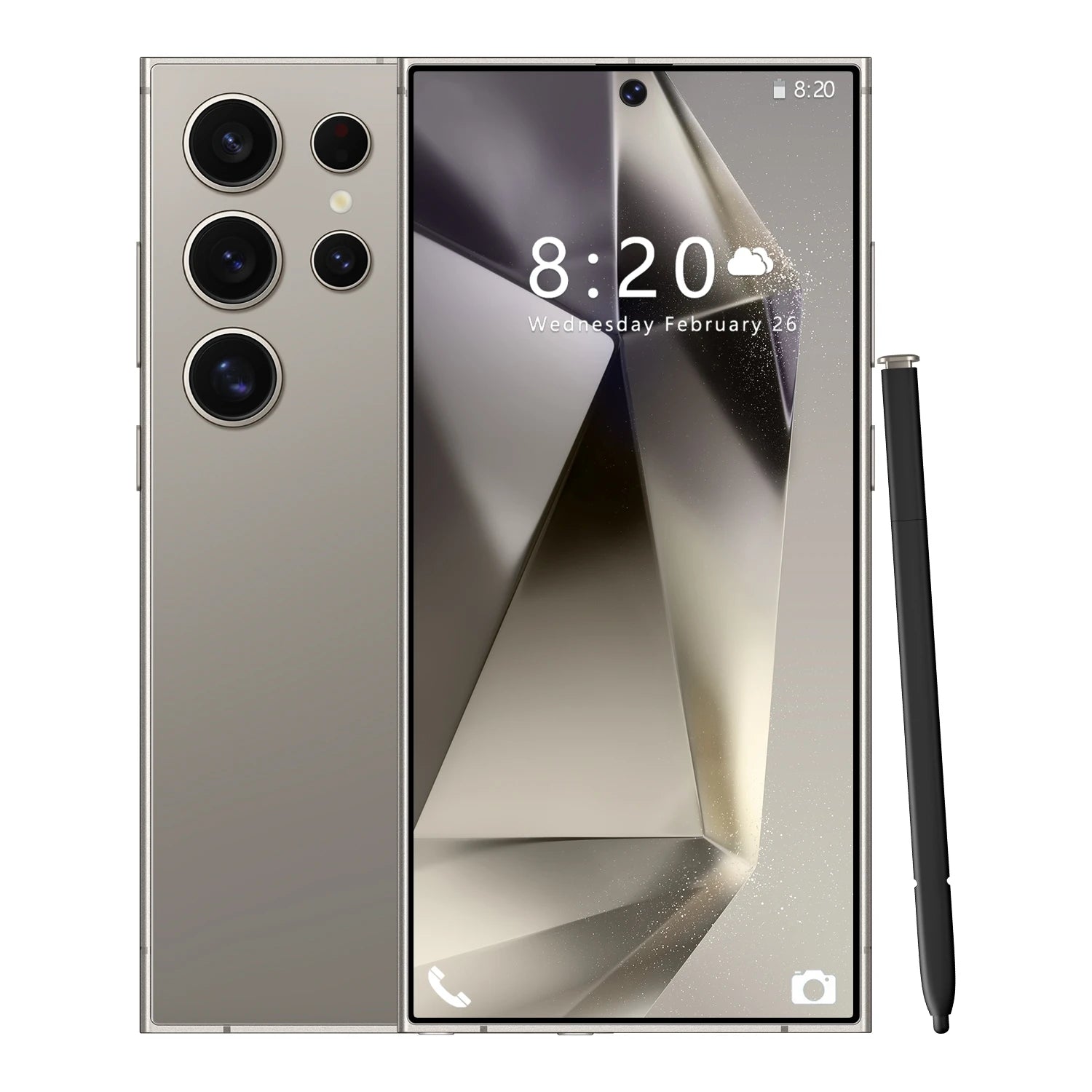 S24 Pro,Smartphone Android,6.8 inch,8GB RAM,256GB ROM,Dual SIM,Mobile phone,Google Play Store,24+48MP,6000mAh,celulares - AMULET RING STORE