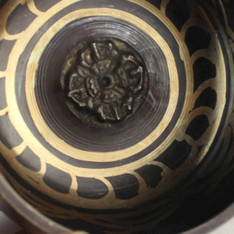 Nepal Singing Bowl Healing Yoga Meditation Portbale Tibetan Singing Bowls Sound Therapy Musical Percussion Instruments - AMULET RING STORE